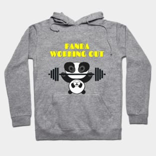 PANDA WORKING OUT Hoodie